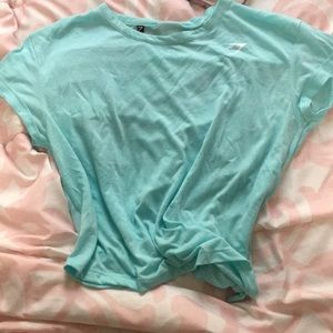 Matching gym shark shirt